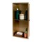 Alfi Brand 12" x 24" Brushed Gold PVD Stainless Steel Vertical Double Shelf Shower Niche ABNP1224-BG - alternate 3